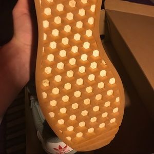 Blue and maroon adidas